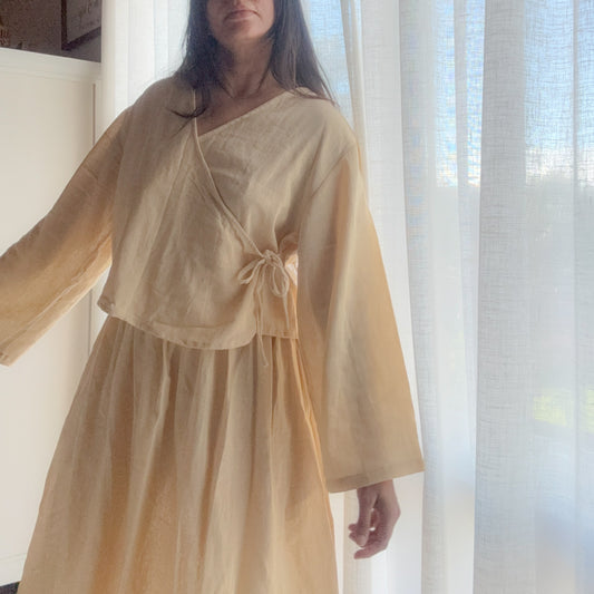 Harriet Set in Butter Yellow