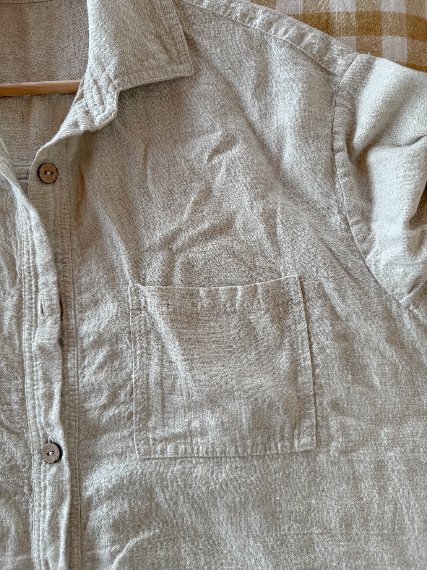 Elsie Jacket Dress ~ NATURAL