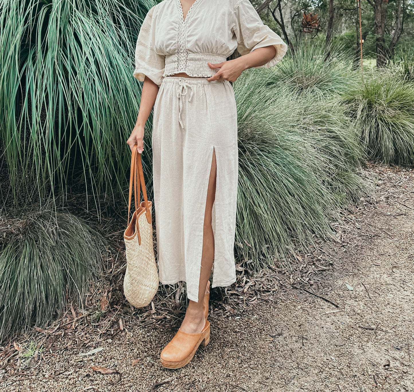 Clara hemp skirt