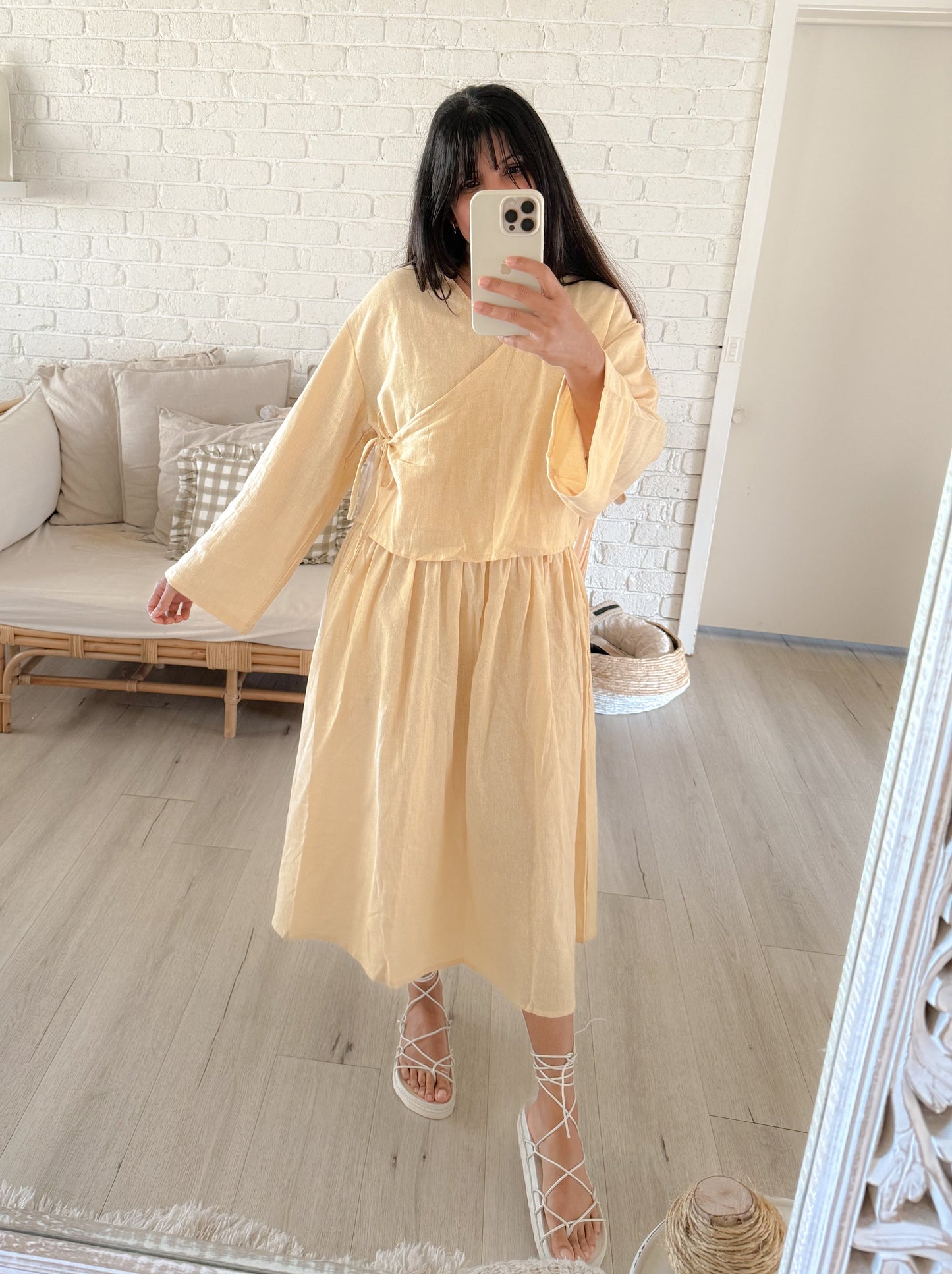 Harriet Set in Butter Yellow