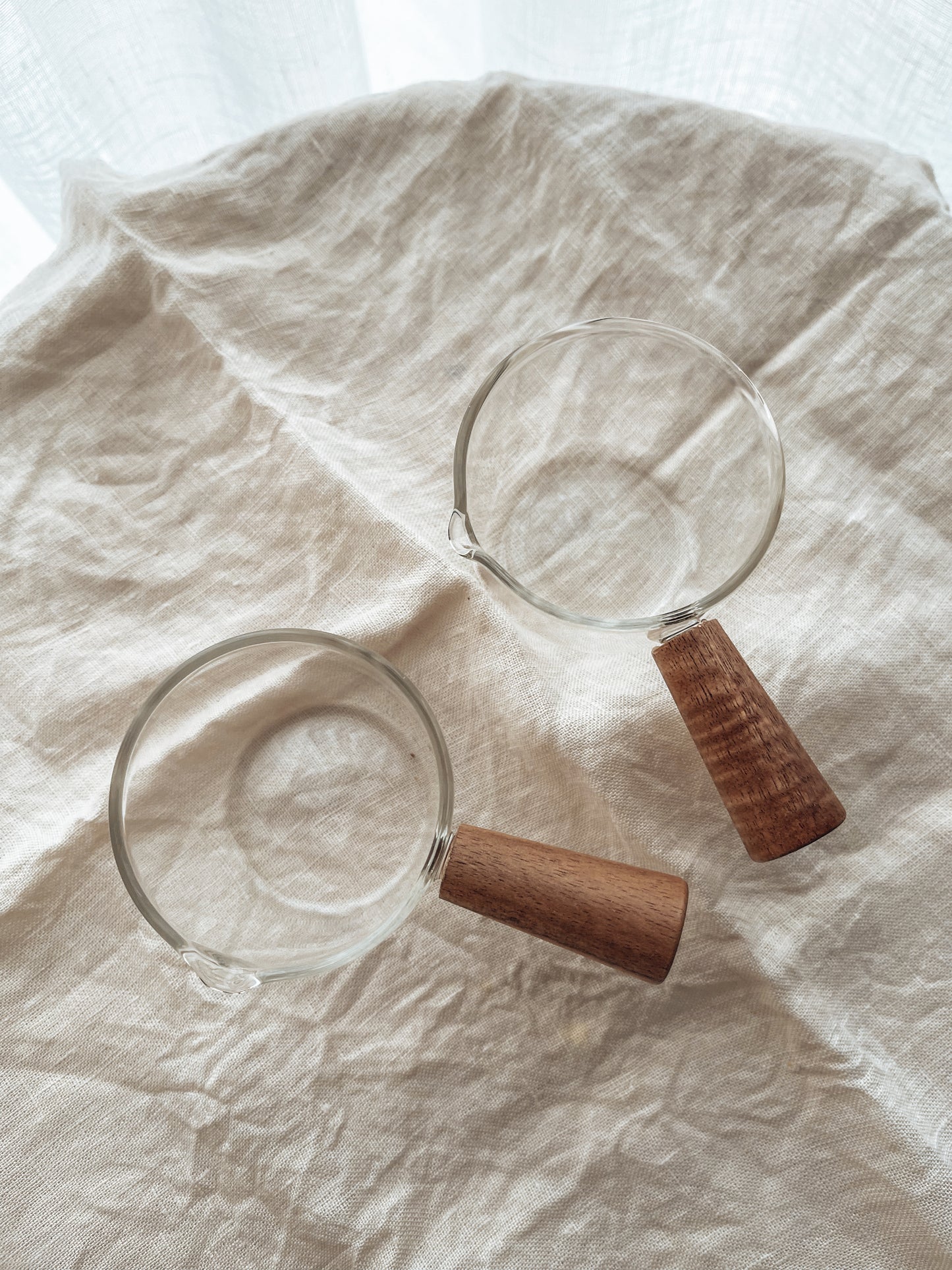 Ceramic & glass measuring cup