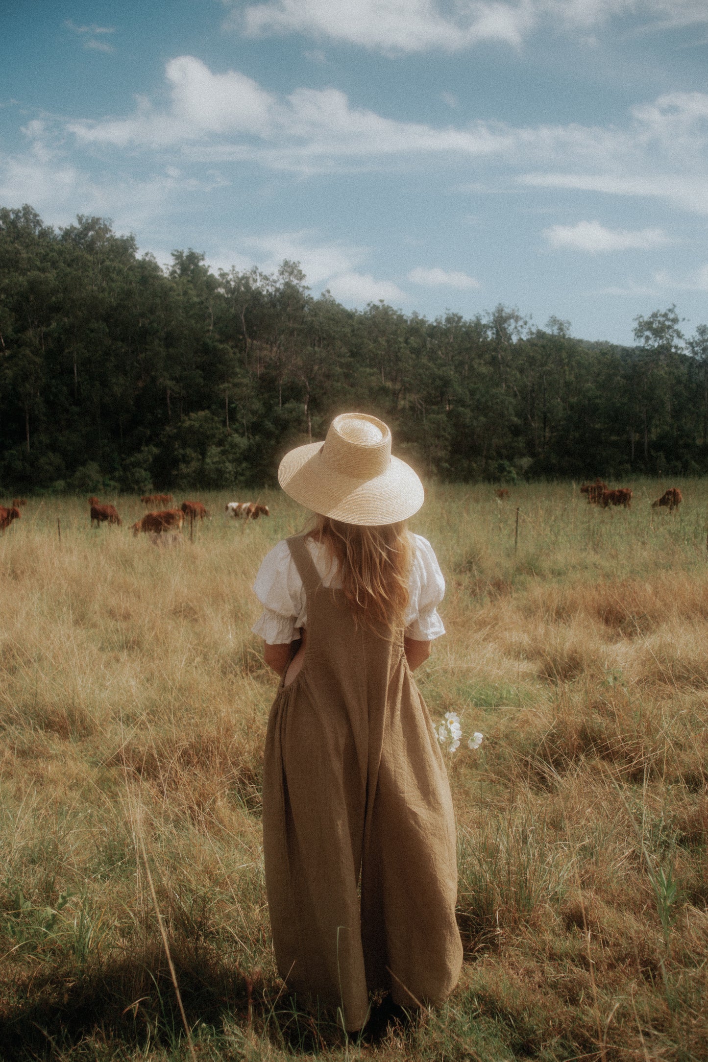 Matilda Overalls in Autumn Sage