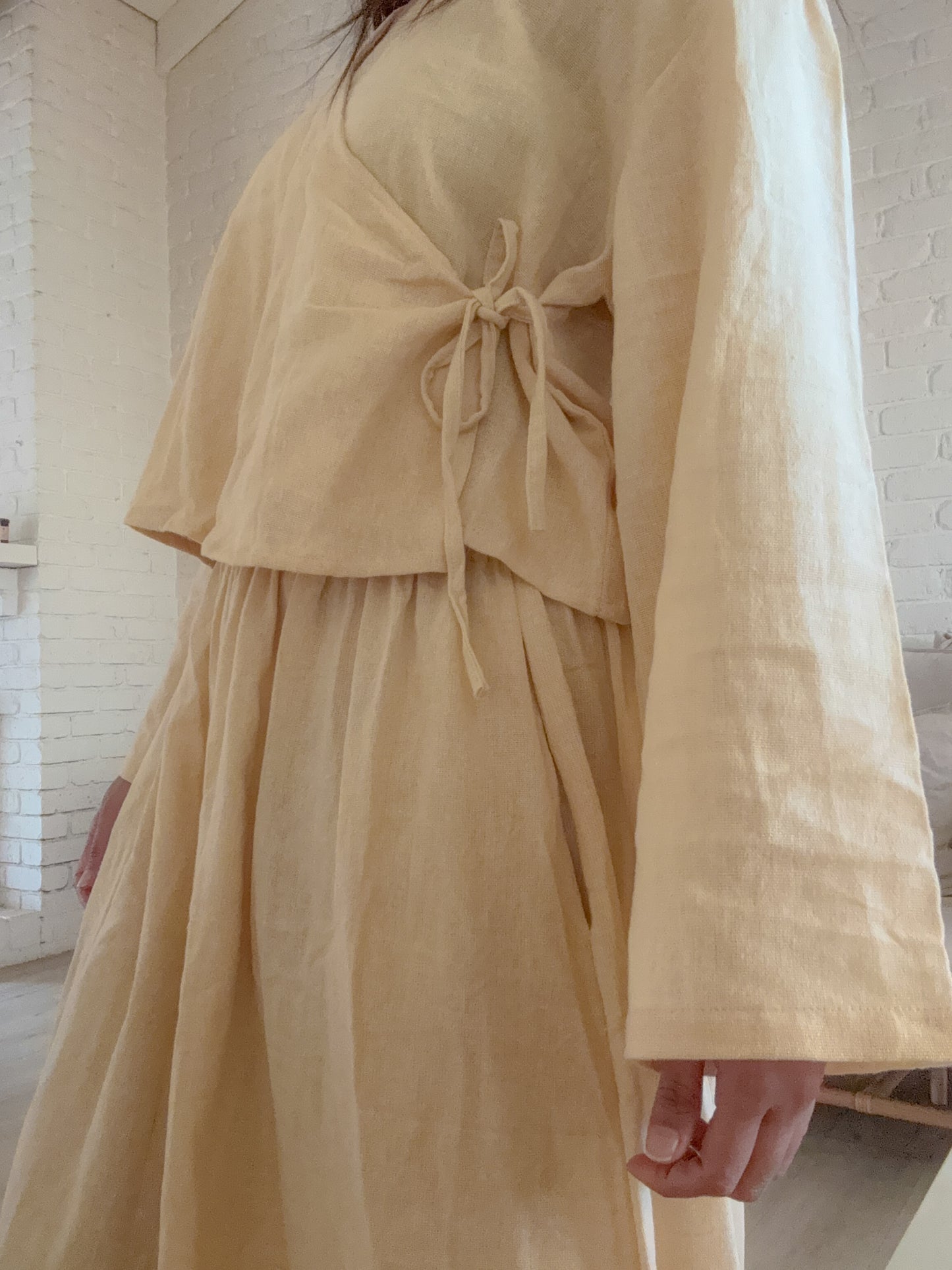 Harriet Set in Butter Yellow