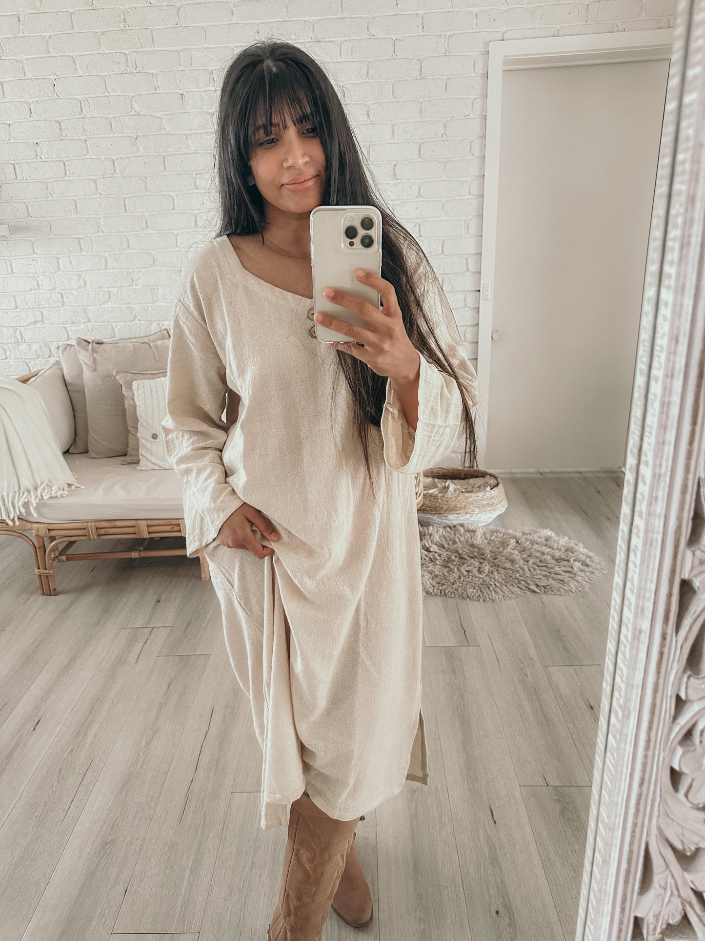 CLARA HEMP DRESS
