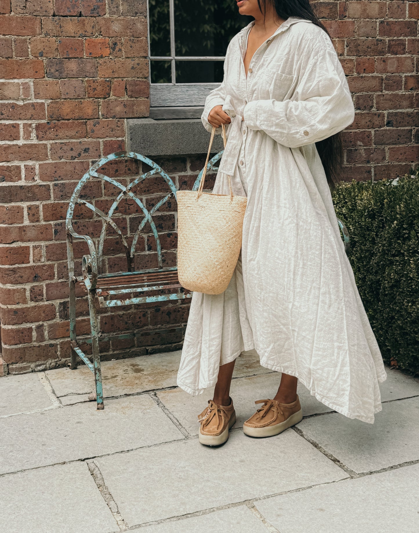 Elsie Jacket Dress ~ NATURAL