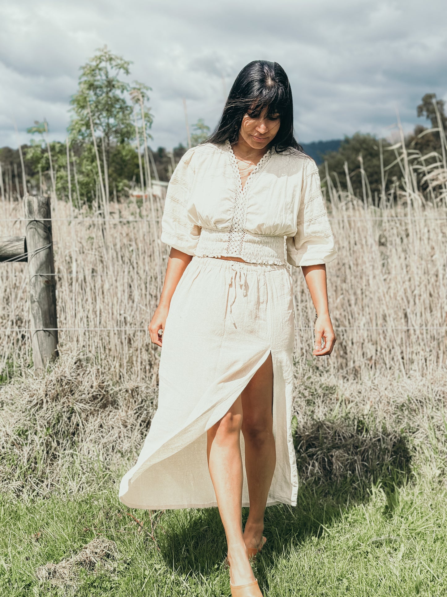 Clara hemp skirt