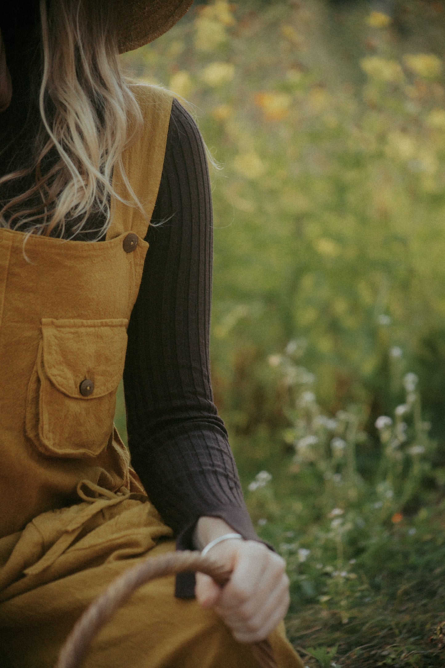 Matilda overalls in Mustard