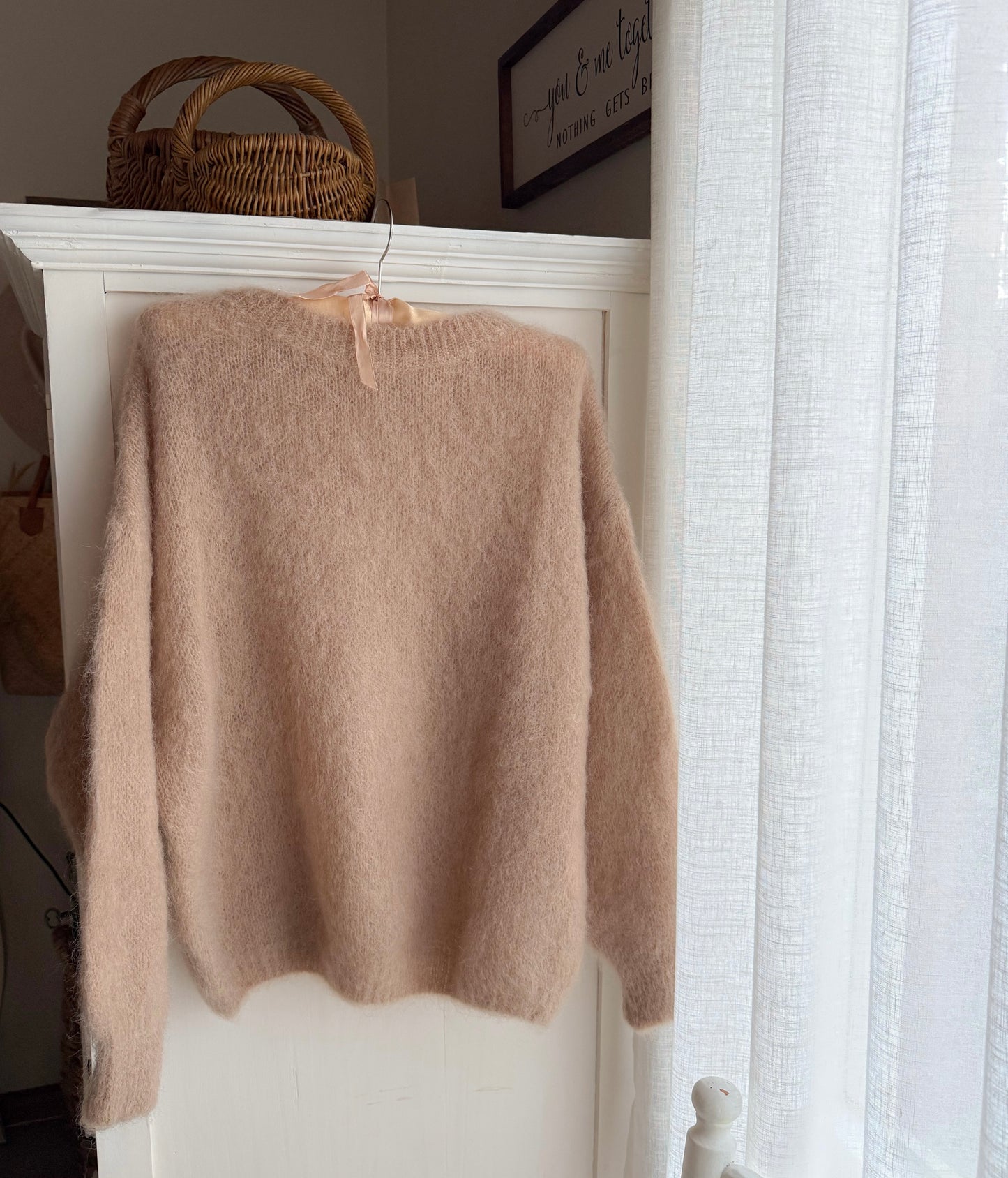 Biscoff Mohair Knit