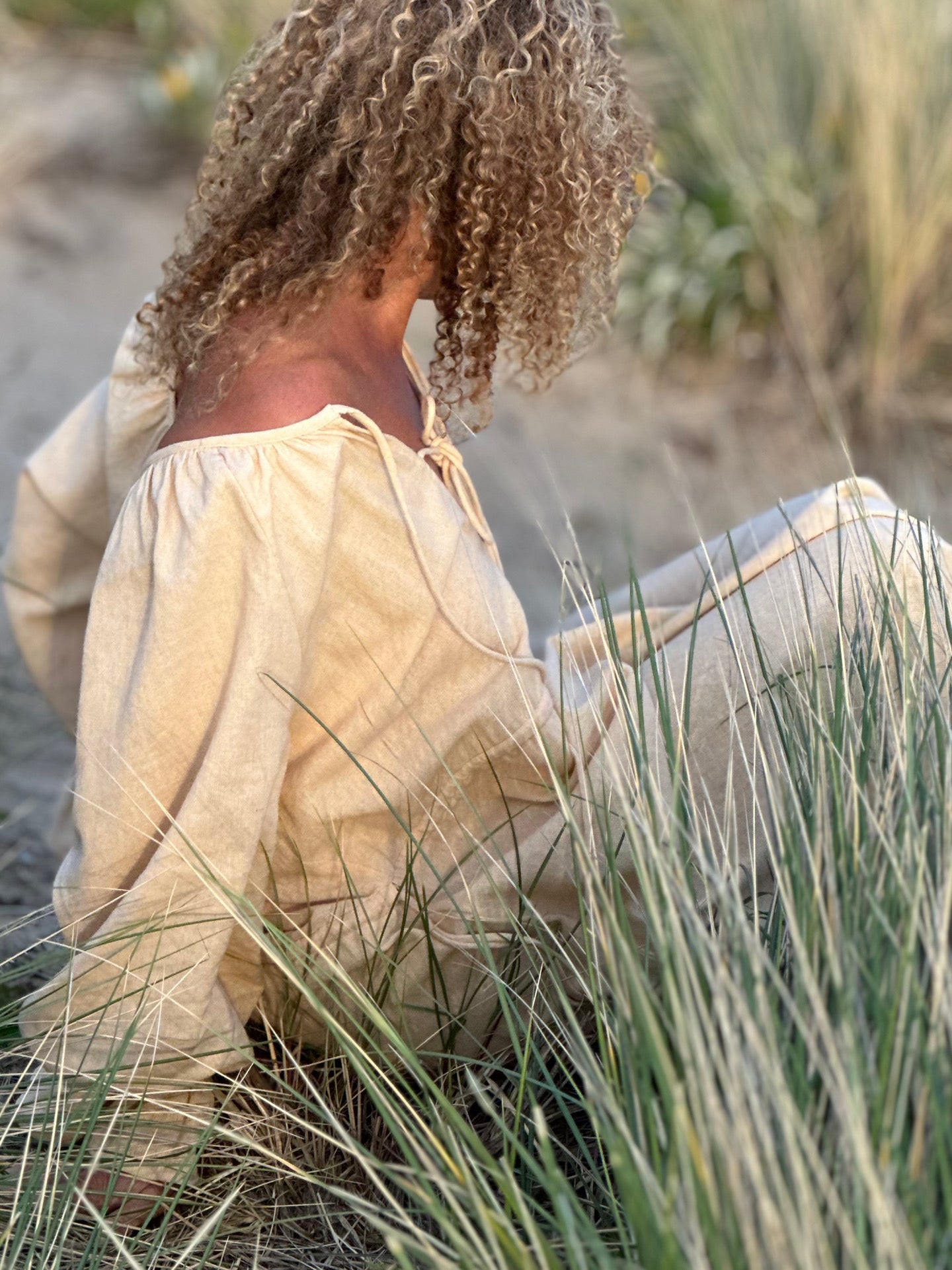 Elsie dress in Butter Yellow