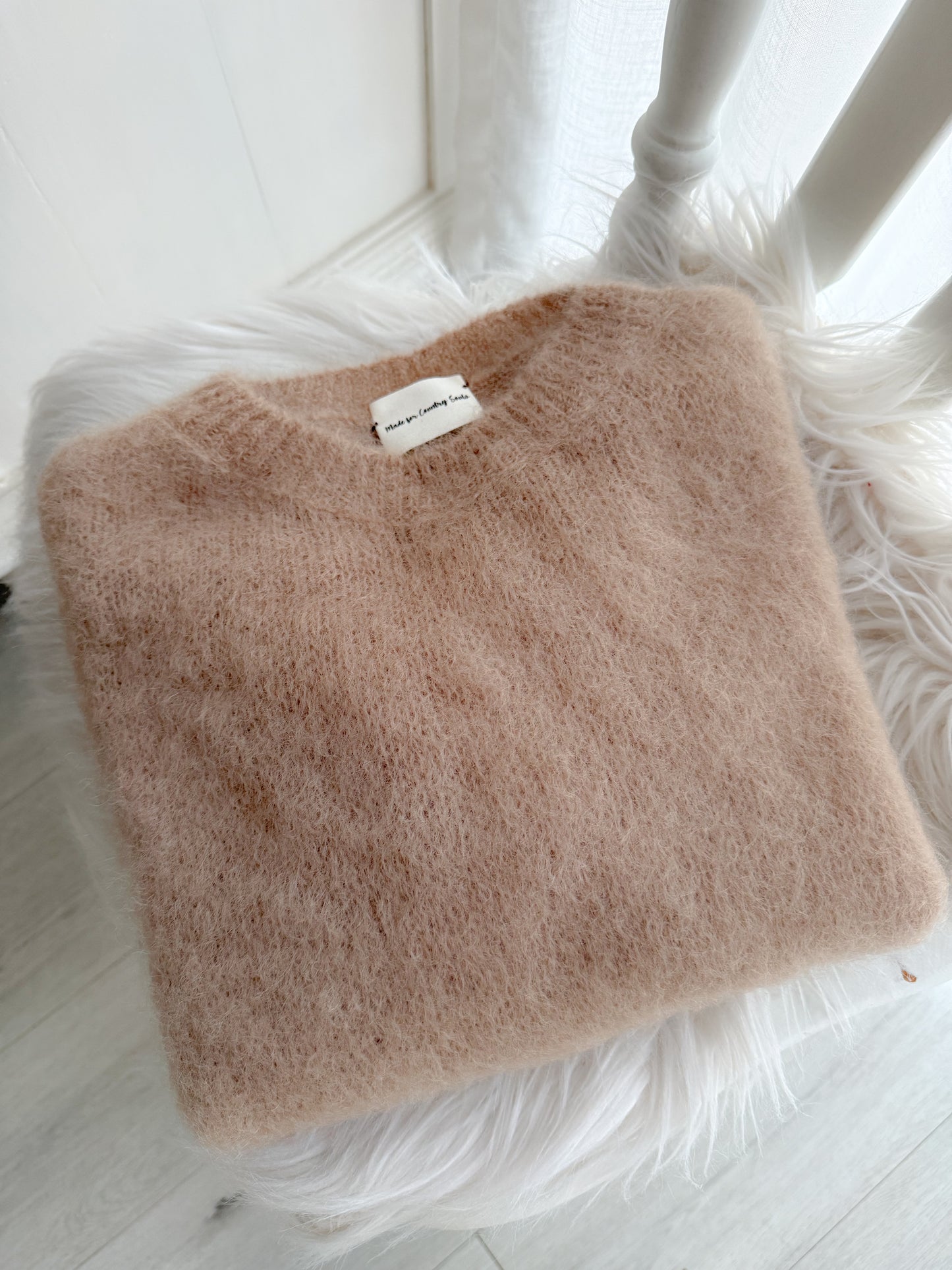 Biscoff Mohair Knit