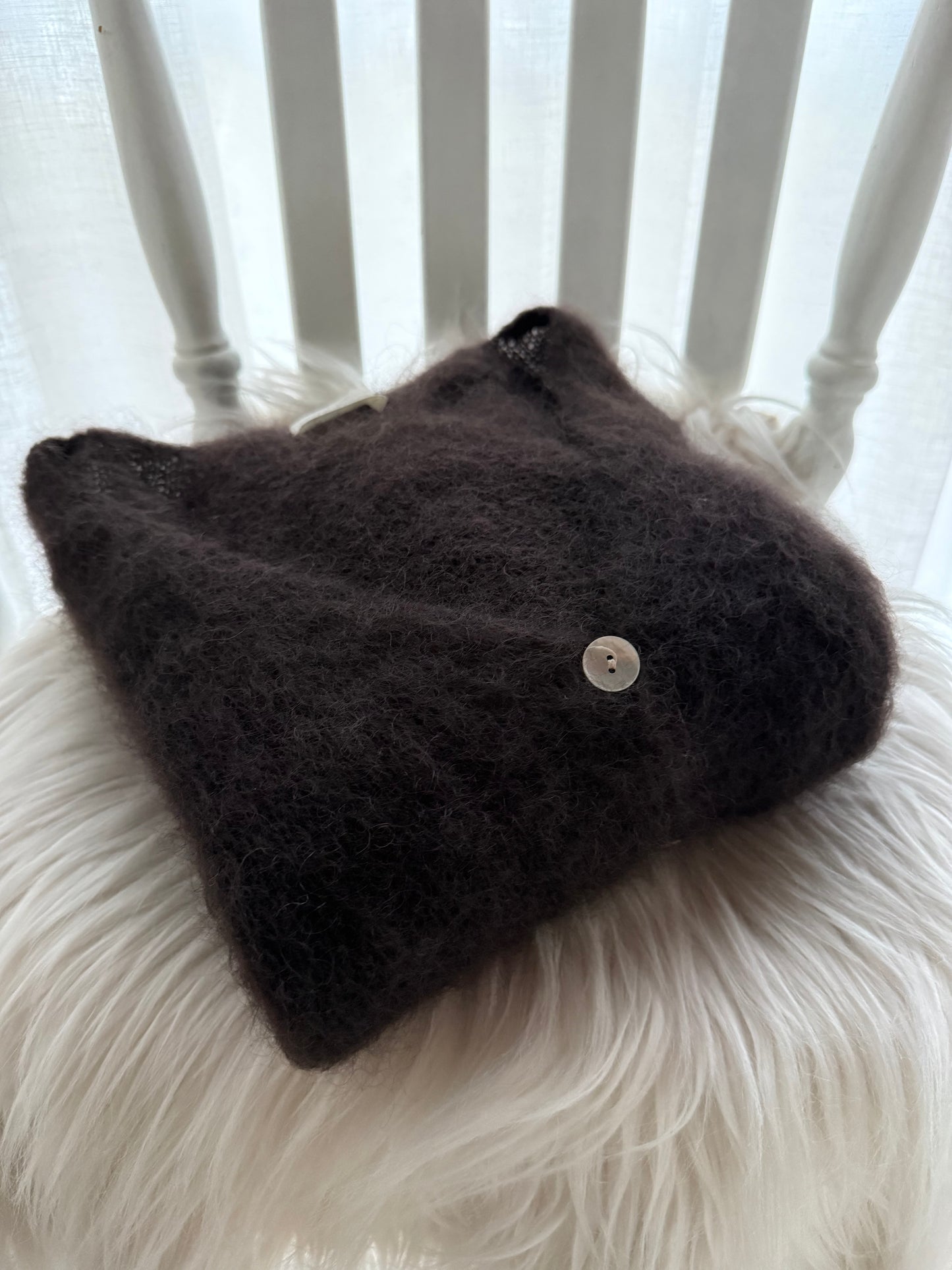 Brownie Mohair Cardigan 🤎