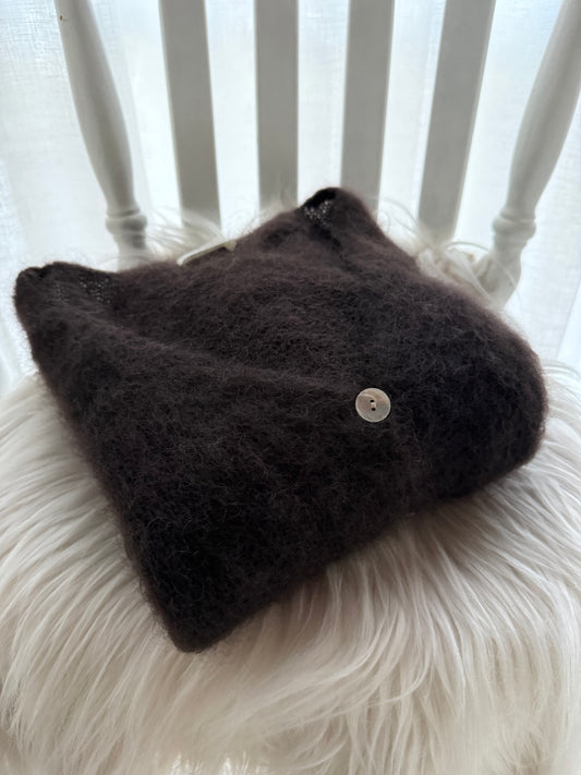 Brownie Mohair Cardigan 🤎