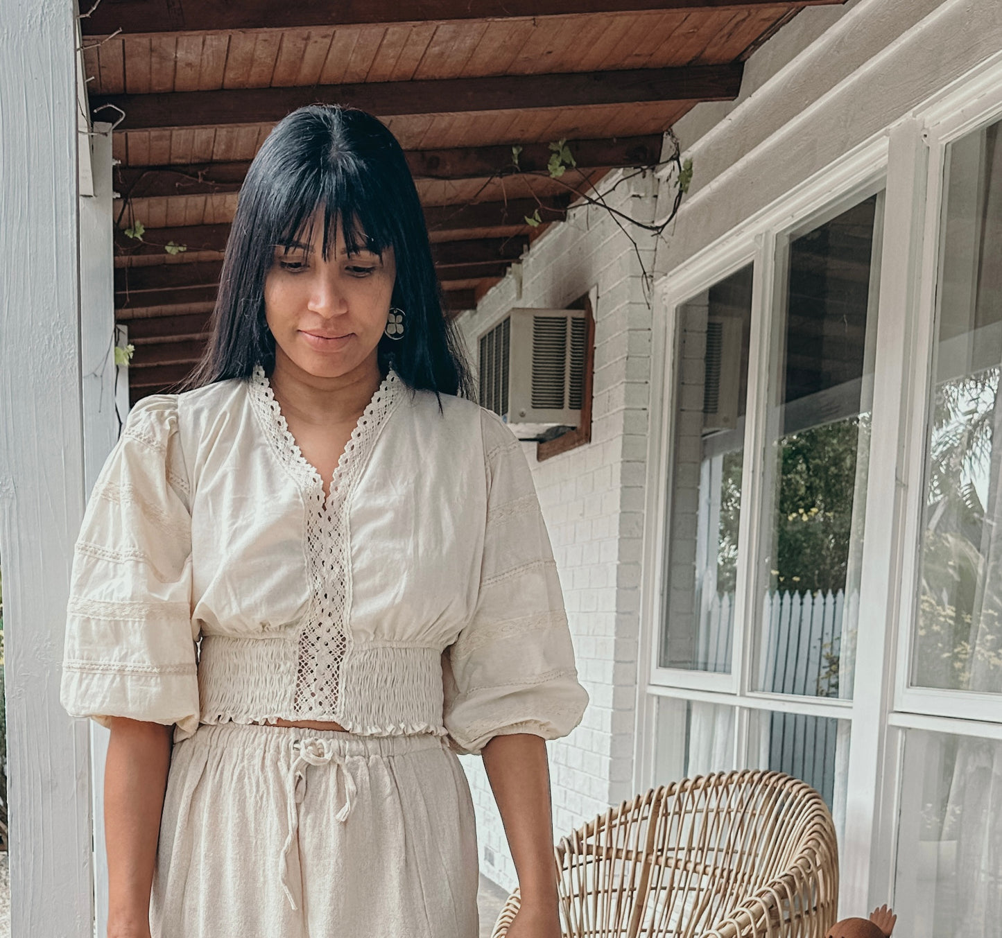 Alice organic cotton top