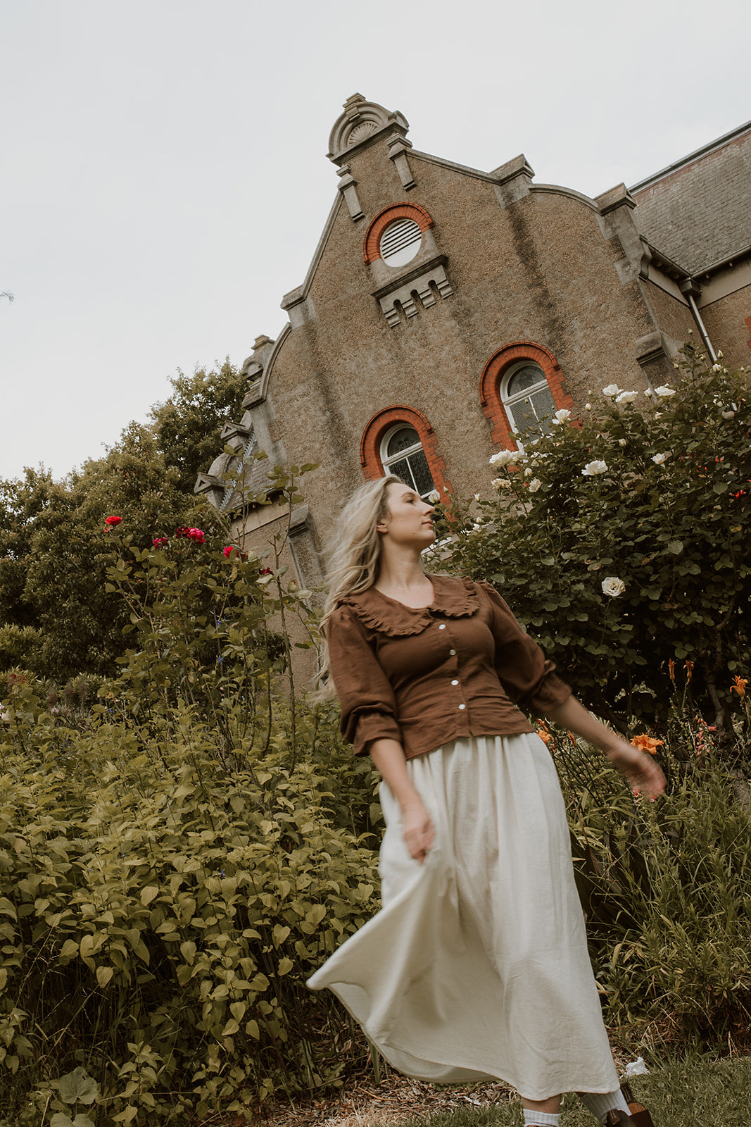 Beatrice Top in Chocolate Brown