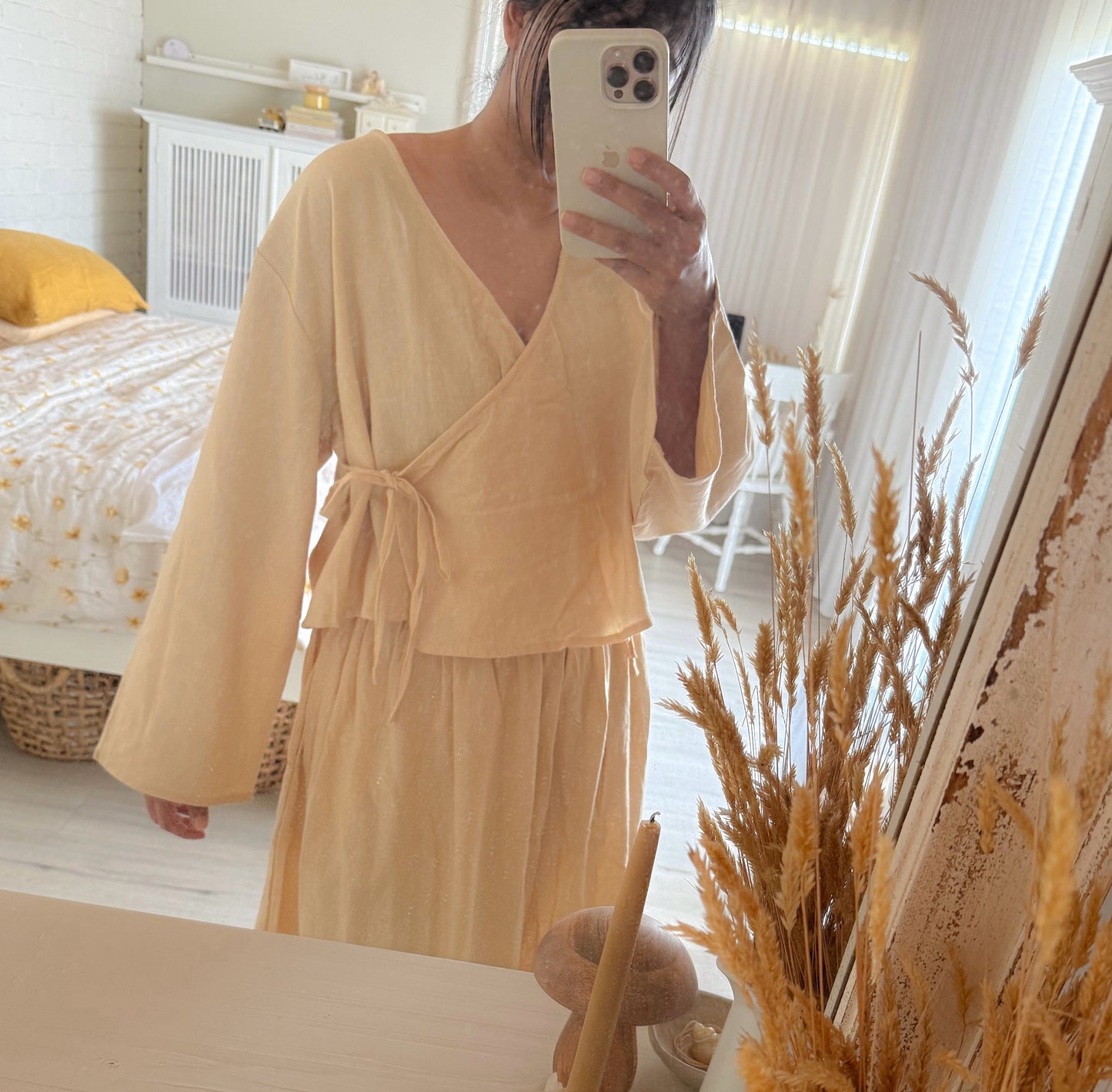 Harriet Set in Butter Yellow