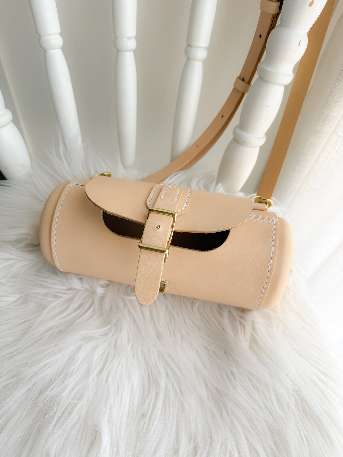 Hazel Barrel Bag