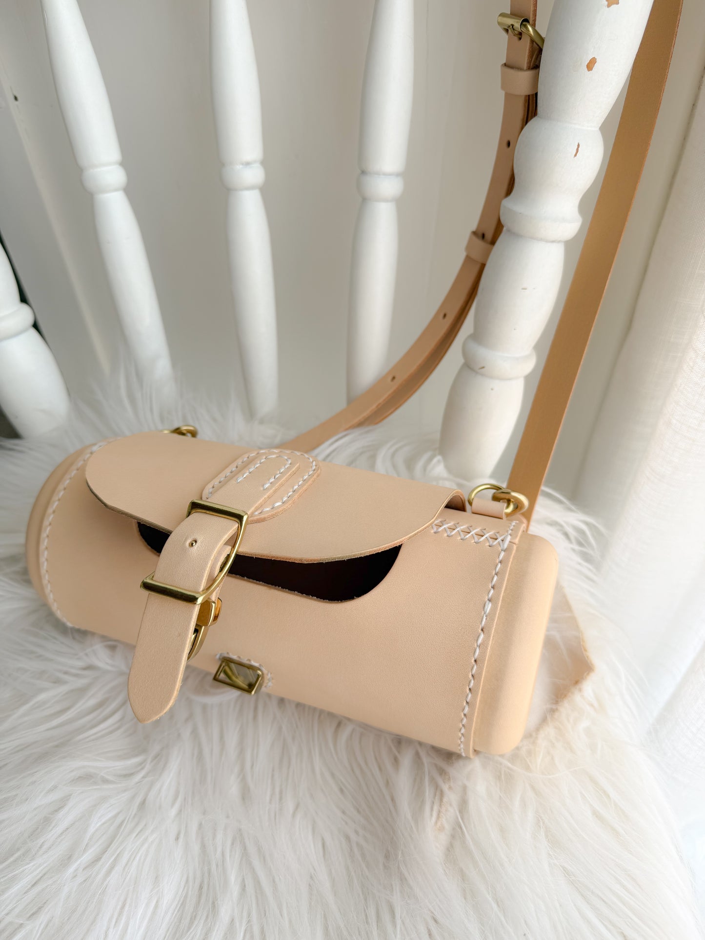 Hazel Barrel Bag