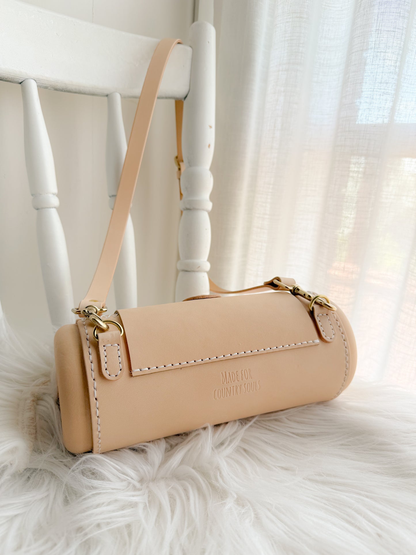 Hazel Barrel Bag