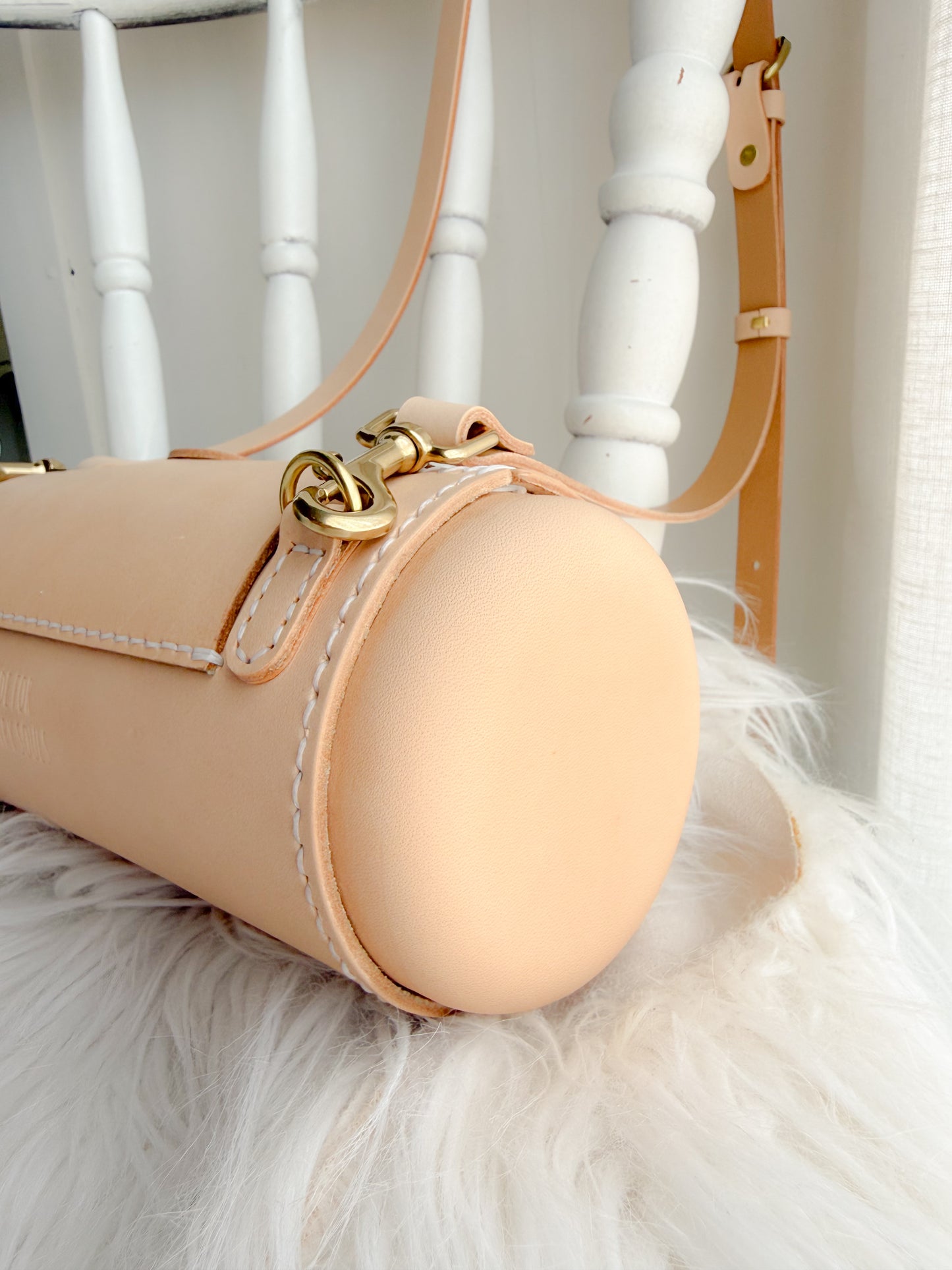 Hazel Barrel Bag